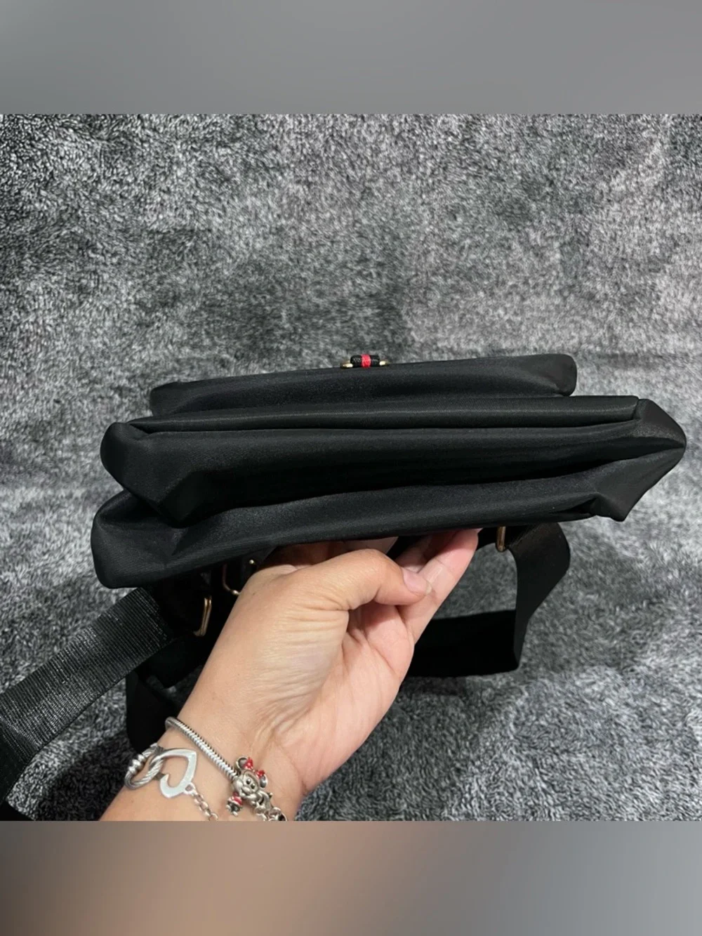 Nollia Mini nylon black Backpack
